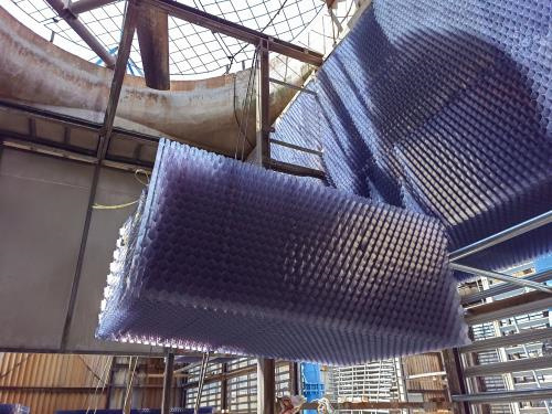 關(guān)于玻璃鋼冷卻塔安裝要求